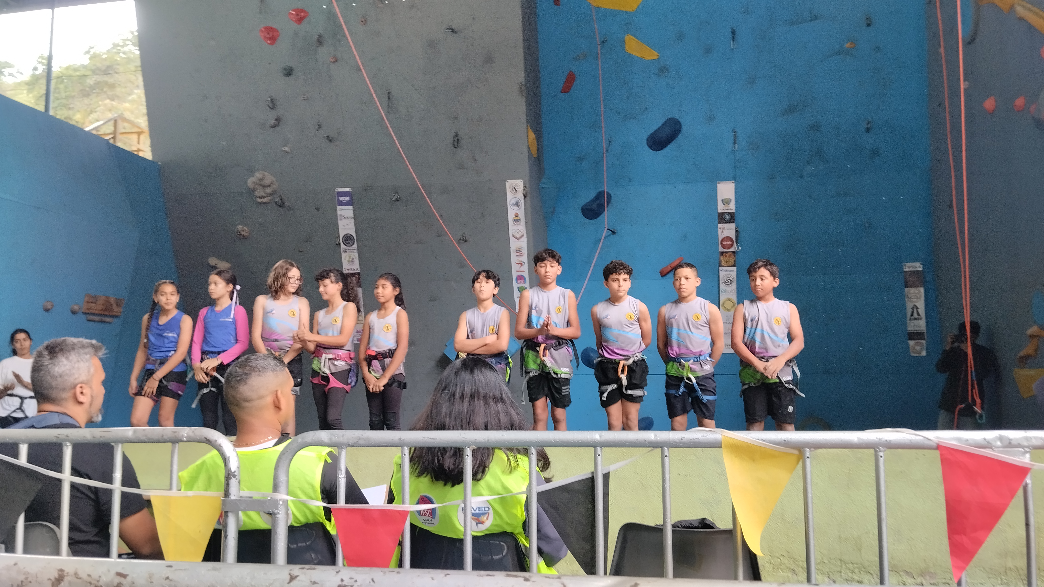 “Valentina Mujica” Campeona Mirandina en Escalada